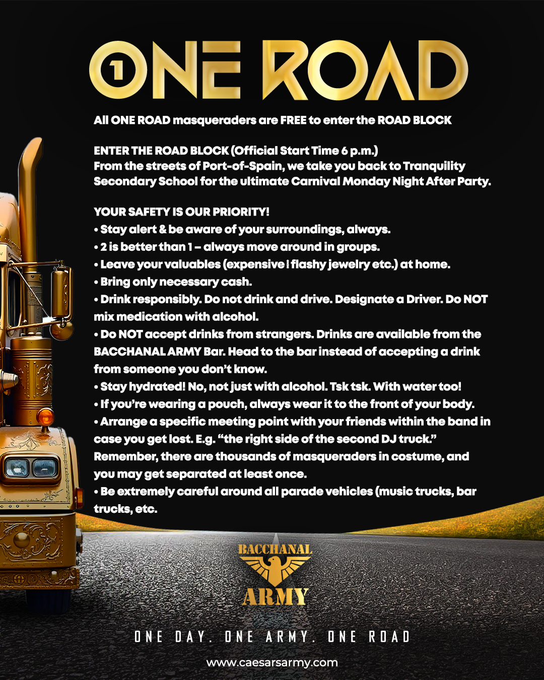 ONE ROAD